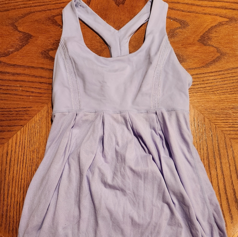 Light blue Lululemon tank top size 4